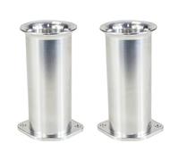 Ramair Filters BOT-40-100-2PK Weber DCOE 40 mm Bolt on Velocity Stack Carb Trumpet, 100 mm, Set of 2