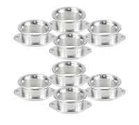 Ramair Filters BOT-40-15-8PK Weber DCOE 40 mm Bolt on Velocity Stack Carb Trumpet, 15 mm, Set of 8