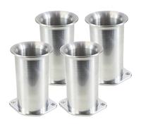 Ramair Filters BOT-40-75-4PK Weber DCOE 40 mm Bolt on Velocity Stack Carb Trumpet, 75 mm, Set of 4