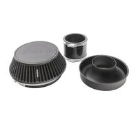 Ramair Performance Pleated Small Cone Air Filter with 80mm OD Neck & Silicone Coupling