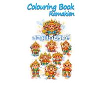 Ramakien Coloring Book for Kids: Thai Mythology Epic Ramayana Coloring Pages with Cute Characters for Kids Ages 8+