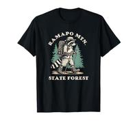 Ramapo Mountain State Forest New Jersey Hiking Trail Raccoon T-Shirt