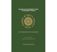 Rambam's Introduction to Mishne Torah: A New Translation and Commentary