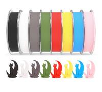 RAMBERY Matte PLA Filament Bundle 1.75mm, 8 Colors 3D Printer Filaments Dimensional Accuracy +/- 0.02mm, 8 Pack Multicolors Fit Most FDM Printers, 200gX8 Spools
