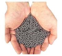 RAMBEX 1000PCS 304 Stainless Steel Ball Bearing Ball Precision Solid 0.5/0.7/0.8/0.9/1.0/1.4/1.5mm Micro Precision Beads(0.5mm)