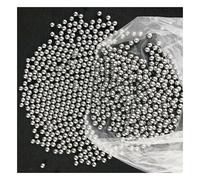 RAMBEX 1000pcs 304 Stainless Steel Precision Bearing Steel Ball, 0.5MM 0.7 0.8 1.0 1.4 1.5 1.8 2MM Solid Small Steel Ball, Ball Bearing Particles(0.5mm)