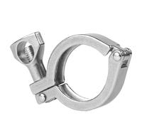 RAMBEX 304 Stainless Steel Clamp, Sanitary Quick Fit Buckle Joint, Ferrule O/D 25.4mm 34 40 50.5 64 77.5 91 106 119mm Connect Chuck Clamp, 1pcs(Chuck 40)