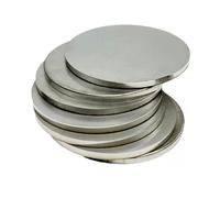 RAMBEX 4mm Thick Stainless Steel 316L Round Plate, Diameter 50mm 100 150 250 300mm Circular Sheet Disc, Round Disk (Size : 50mm*4mm(4pcs))