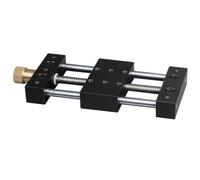 RAMBEX One And Two Dimensional Precision Sliding Tables XY Axis Scale Manual Linear Stages Max Displacement 75mm Experimental Platforms(#1 (Without bottom plate))