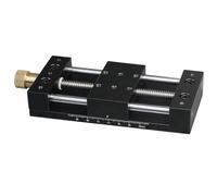 RAMBEX One And Two Dimensional Precision Sliding Tables XY Axis Scale Manual Linear Stages Max Displacement 75mm Experimental Platforms(#1 (with bottom plate))