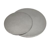 RAMBEX Stainless Steel Round Plate, Diameter 50mm 60mm 70mm 80mm Circular Sheet Disc, Thickness 1.1mm 1.3mm 1.8mm 2.7mm Round Disk (Size : 60mmx2.7mm(2pcs))