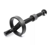 RAMBEX T25 Trapezoidal Lead Screw Set With Handwheel, 220mm 250 280 300 350 400 450 500 Mm Long T-screw Hand Drive Lead Screw, 1 Set(T25x400(125mm Handwheel))