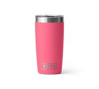 YETI Rambler Tumbler, Vaccum Insulated Stainless Steel Tumbler with Magslider Lid, Tropical Pink, 10 oz (296 ml)