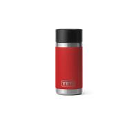 YETI Rambler Travel Bottle, Vacuum Insulated Stainless Steel Bottle with Leakproof Hotshot Commuter Cap, Rescue Red, 12 oz (354 ml)