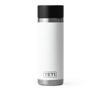 YETI Rambler Travel Bottle, Vacuum Insulated Stainless Steel Bottle with Leakproof Hotshot Commuter Cap, White, 16 oz (473 ml)