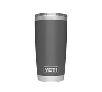 YETI Rambler Tumbler, Vaccum Insulated Stainless Steel Tumbler with Magslider Lid, Charcoal, 20 oz (591 ml)