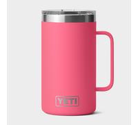 YETI Rambler Mug, Vacuum Insulated Stainless Steel Stackable Mug with Magslider Lid, Tropical Pink, 24 oz (710 ml)