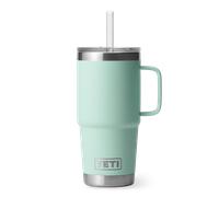 Rambler 25oz Straw Mug in Seafoam
