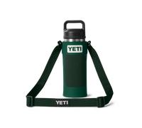 Rambler Bottle Sling in Black Forest Green