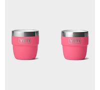 YETI Rambler Espresso Cup, Vacuum Insulated Stainless Steel Stackable Cup, Tropical Pink, 2 Pack 4 oz (118 ml)