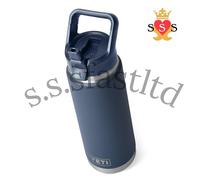 Rambler Straw Bottle, Stainless Steel Vacuum Insulated Bottle 26 oz (769 ml)