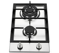 Ramblewood GC2-37P (LPG/Propane Gas) high efficiency 2 burner gas cooktop, ETL Safety Certified.