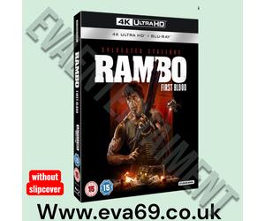 Rambo First Blood 4K UHD Blu-ray P&P Free