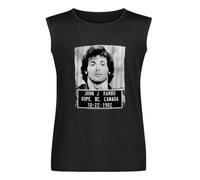 Rambo First Blood John J Rambo Mug Vest Tank T-Shirt Cotton Men Black Sleeveless Tee 3XL