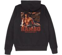 Rambo First Blood Part II Guerilla Warfare Hoodie - Black - M