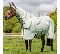 Rambo Hoody Horse Sweet Itch Fly Rug - Green/Sage/Beige