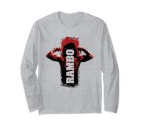 Rambo III Tying Headband Stallone Film Long Sleeve T-Shirt