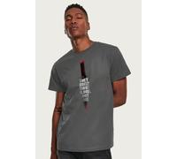 Rambo Men's First Blood They Drew First Blood Not Me T-Shirt in Charcoal | Size: Large Rambo Charcoal L