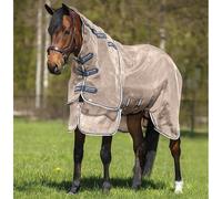Horseware Rambo Protector Fly Rug Silver/Navy/White/Beige