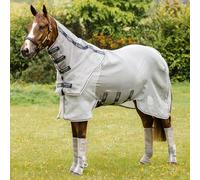 Horseware Rambo Protector Fly Rug Silver/Navy/White/Beige