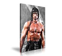 Rambo Sylvester Stallone Poster Canvas Wall Art Picture Print Decoration (61cm X 91cm)