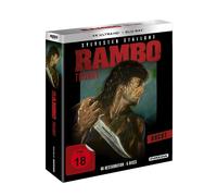RAMBO TRILOGY 1 2 3 FIRST BLOOD / Uncut / Stallone NEW RB (4K UHD) Blu Ray