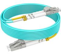 RamboCables 6ft(2m) OM4 LC LC Fiber Patch Cables MMF Multimode, Options 1ft~200ft, Fiber Optic Cable Duplex, 50/125μm 40G/100G LSZH OD 2.0mm
