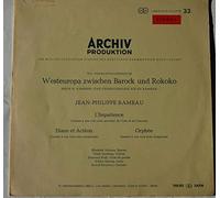 RAMEAU JEAN PHILIPPE - KANTATEN UND KONZERTE / L IMPATIENCE ORPHEE / PIECES DE CLAVECIN EN CONCER NR 3 + 5