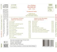 RAMEAU: LA NAISSANCE D'OSIRIS; ABARIS OU LES BOR‚ADES (SUITES FOR ORCHESTRA) NEW