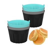 Ramekin Set Ramekins for Hot Air Fryers | Baking Muffin Air Fryer Pan | Poached 3 Fryer Accessory Mould for Cakes, Muffins, Pies, Pudding