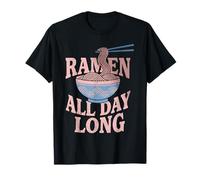 Ramen All Day Long Anime Japanese Food Noodle Bowl Japan T-Shirt
