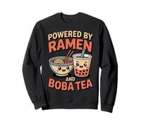 Ramen And Boba Tea Bubble Tea Drink Kawaii Boba Tea Sweatshirt