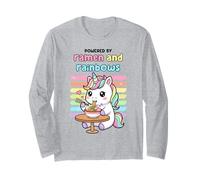 Ramen and Rainbows Unicorn Lover Kawaii Foodie Long Sleeve T-Shirt