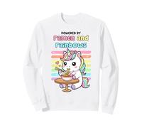 Ramen and Rainbows Unicorn Lover Kawaii Foodie Sweatshirt