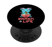 Ramen Baphomet Ramen Is Life Creepy Anime PopSockets Adhesive PopGrip