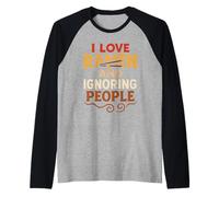 Ramen Bar Real Ramen Tonkotsu Broth Lover Gift Raglan Baseball Tee