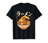 Ramen Bowl Noodles Japanese Kawaii Anime Manga Otaku Neko T-Shirt