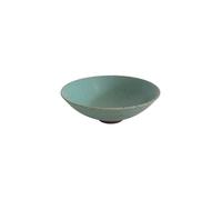 Ramen Bowls Fruit Bowl Retro Ceramic Bowl Simple Dish Bowl Cold Dish Rice Bowl Soup Bowl Mixed Noodle Bowl Chinese Tableware Salad Bowl Dinner Plates(Green)