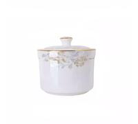 Ramen Bowls Fruit Bowl Stew Soup Bowl Household Gold-Rimmed Bone China Bird's Nest Soup Bowl Small Cup Bowl Ceramic Health Cup Mini Cup with Lid Salad Bowl Dinner Plates(700ml)
