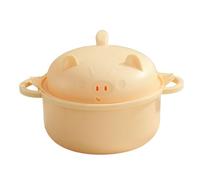 Ramen Cooker Microwave | 1300ml Microwave Pasta Cooker with Strainer Lid | Container for Dorm College Dining Kitchen Food Lunch Ramen